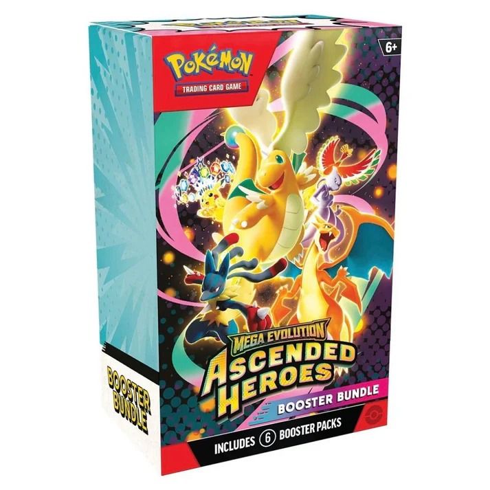 Ascended Heroes Booster Bundle (6 Packs) (Ripped or Shipped)